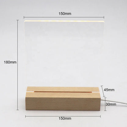 Buy 3D LED Night Light Decorative Lamp in Qatar!
