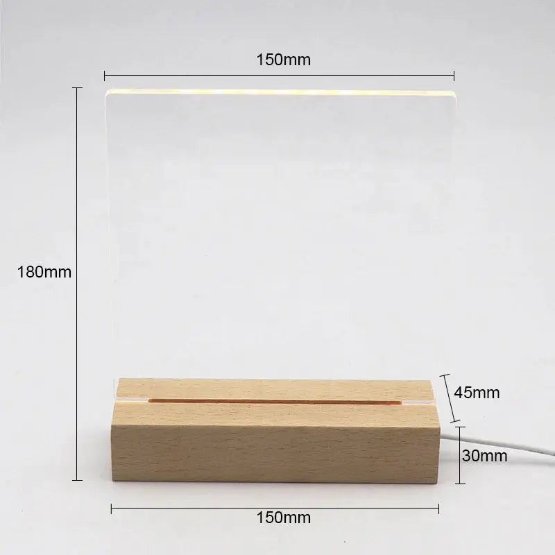 Buy 3D LED Night Light Decorative Lamp in Qatar!