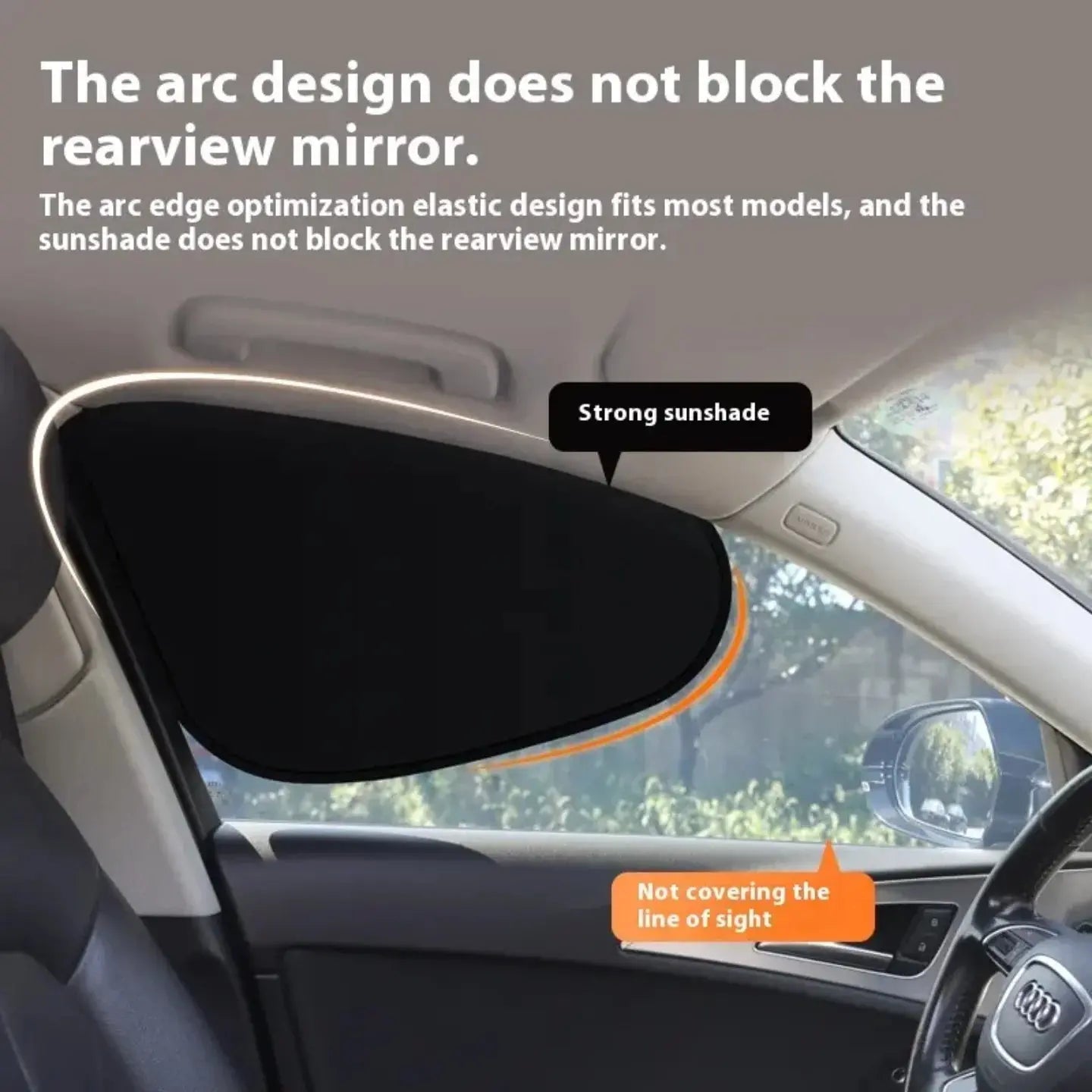 Buy 4 Pcs Car Side Window Sun Shade Price Online in Qatar