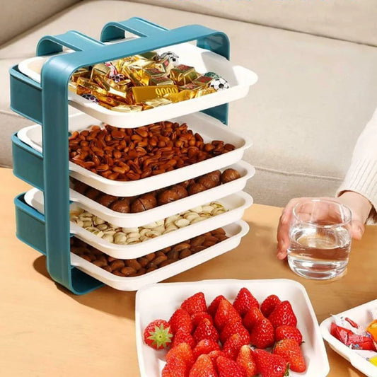 Buy 6-Layer Wall-Mounted Kitchen Rack Price Online Qatar!