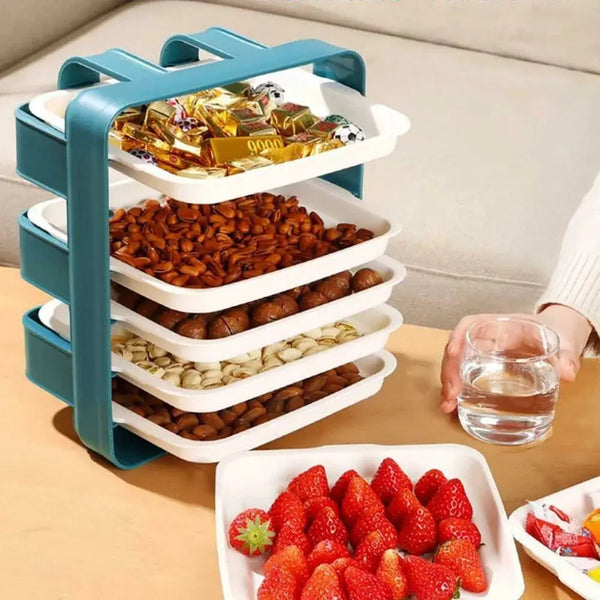 Buy 6-Layer Wall-Mounted Kitchen Rack Price Online Qatar!