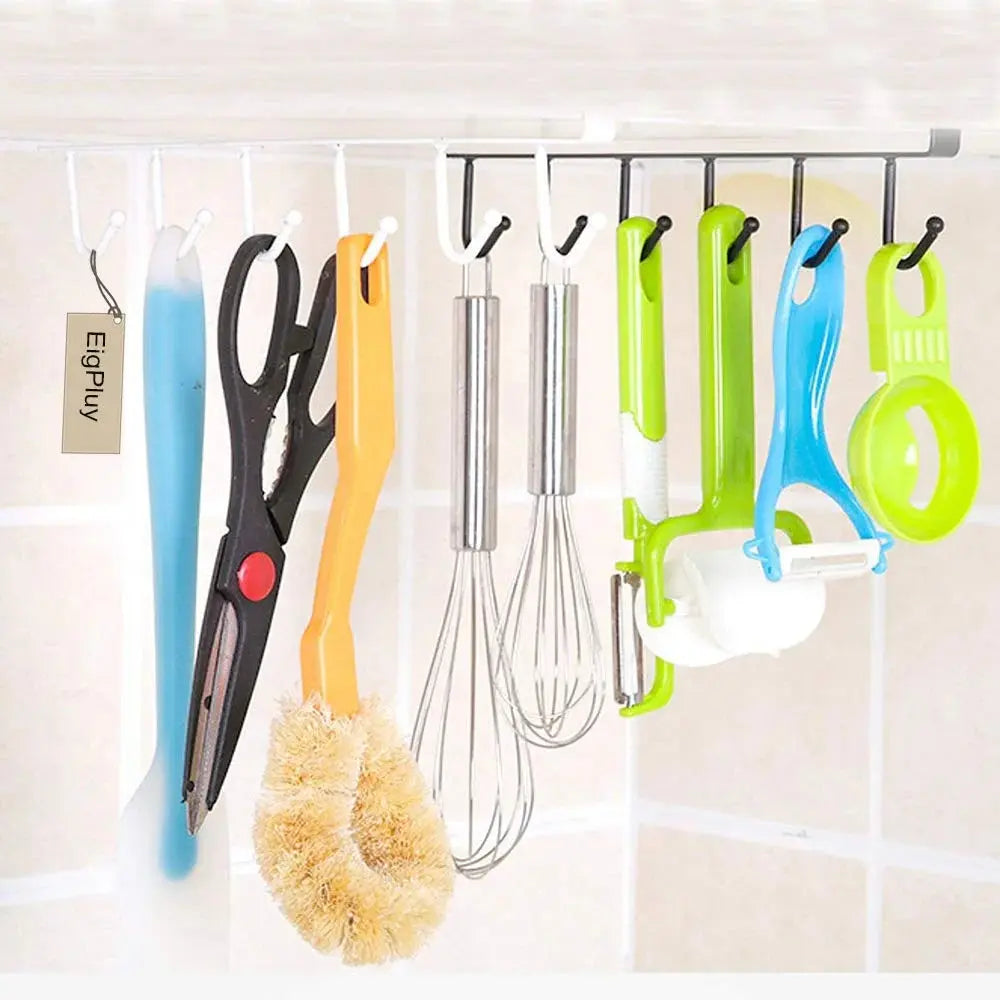 Buy 6 Hooks Multifunctional Metal Organizer Hanger Qatar