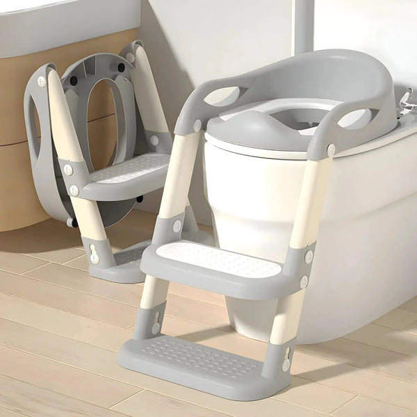 Buy Adjustable Potty Training Seat with Ladder in Qatar