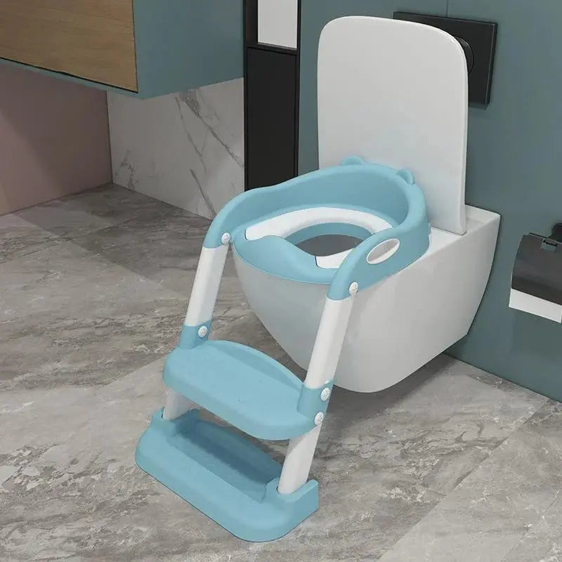 Buy Adjustable Potty Training Seat with Ladder in Qatar