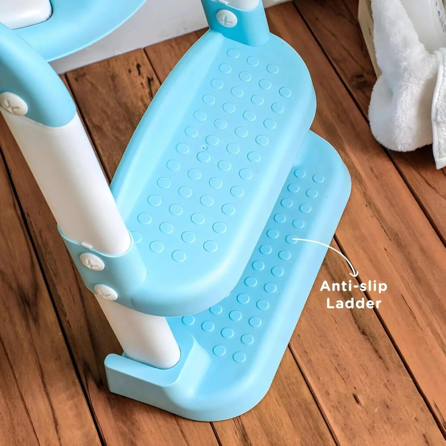 Buy Adjustable Potty Training Seat with Ladder in Qatar