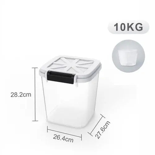Buy Airtight Storage Box - Rice Bucket for Fresh Grains