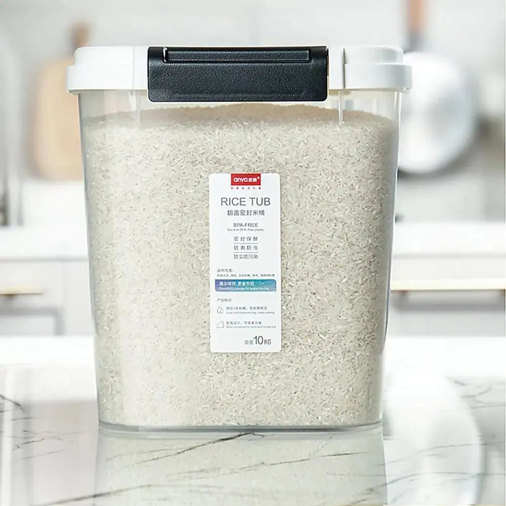 Buy Airtight Storage Box - Rice Bucket for Fresh Grains