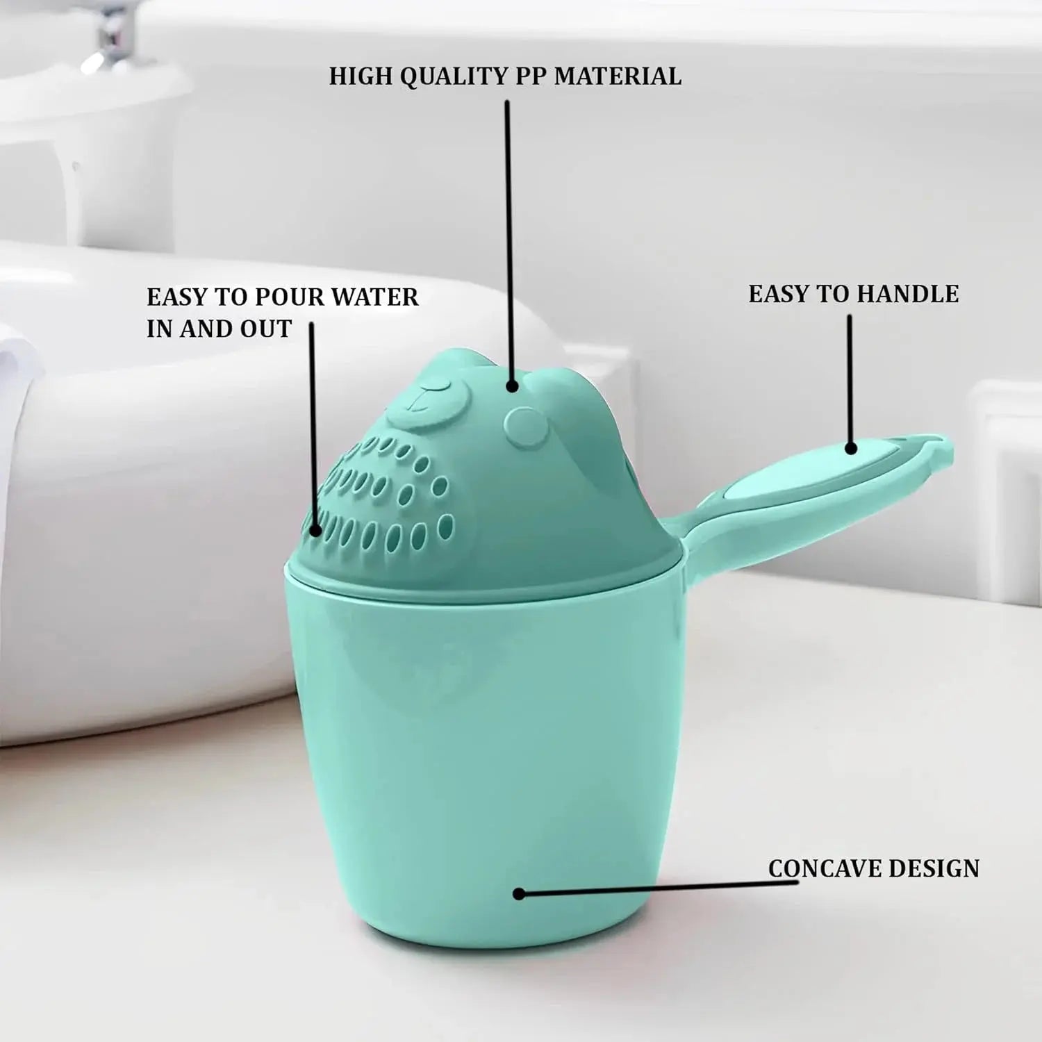 Buy Baby Bath Rinse Cup with Handle Price Online in Qatar