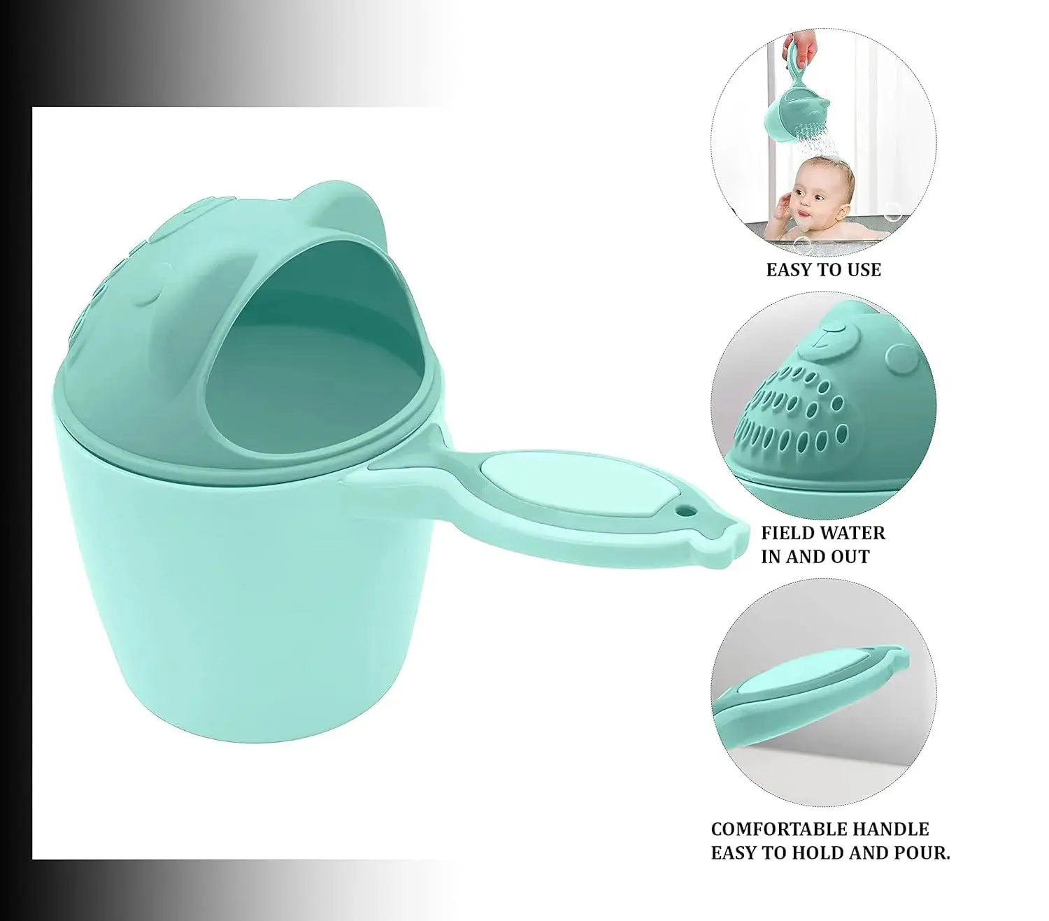 Buy Baby Bath Rinse Cup with Handle Price Online in Qatar