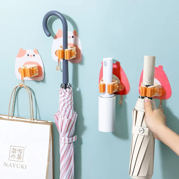 Buy Cartoon Wall Mount Mop Holder Price Online in Qatar