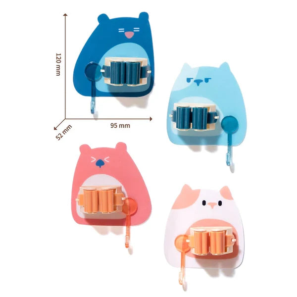 Buy Cartoon Wall Mount Mop Holder Price Online in Qatar