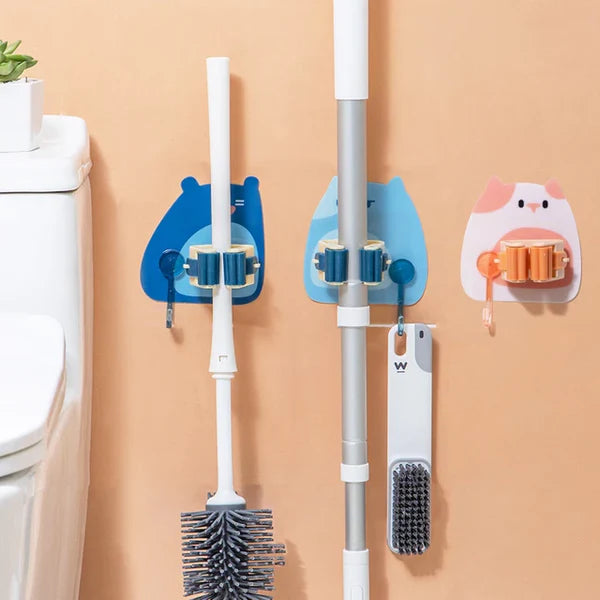 Buy Cartoon Wall Mount Mop Holder Price Online in Qatar