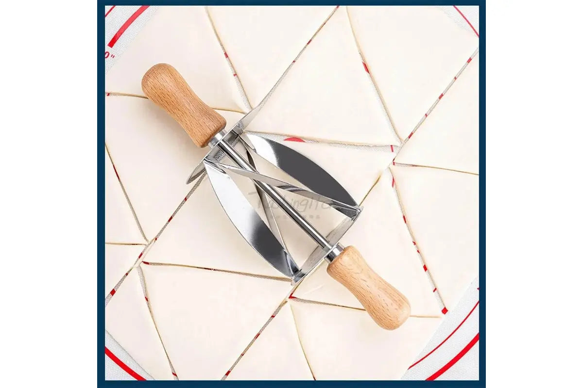 Buy Croissant Roller Cutter Stainless Steel Price Qatar