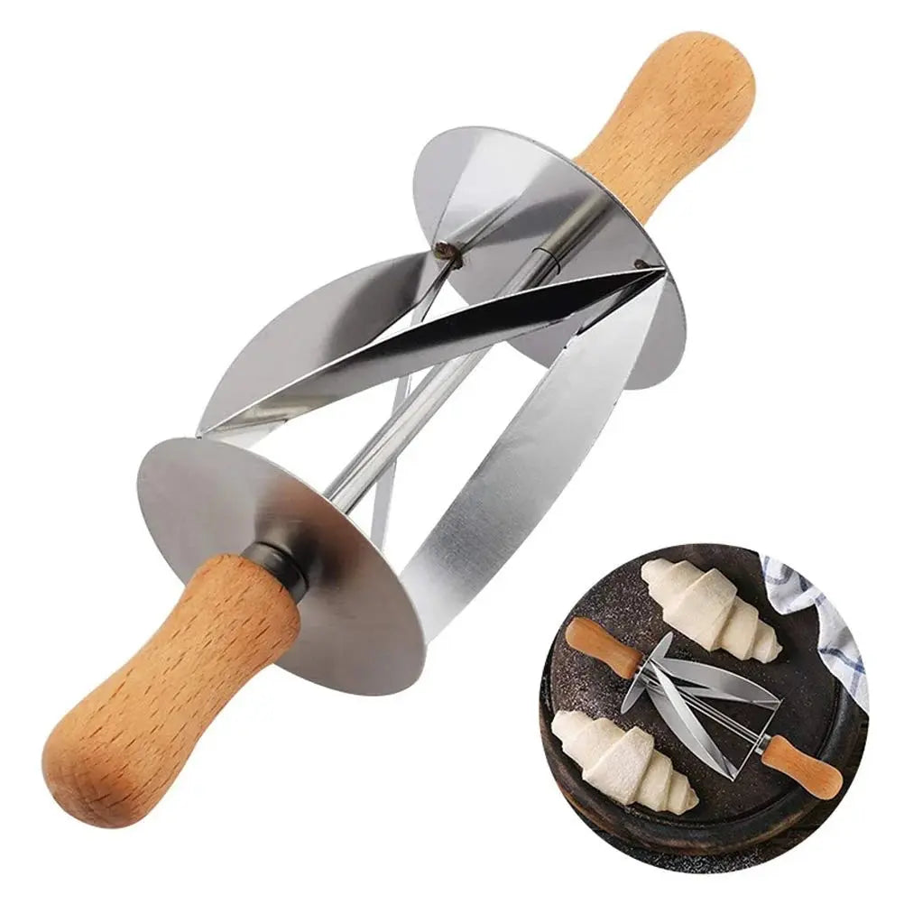 Buy Croissant Roller Cutter Stainless Steel Price Qatar