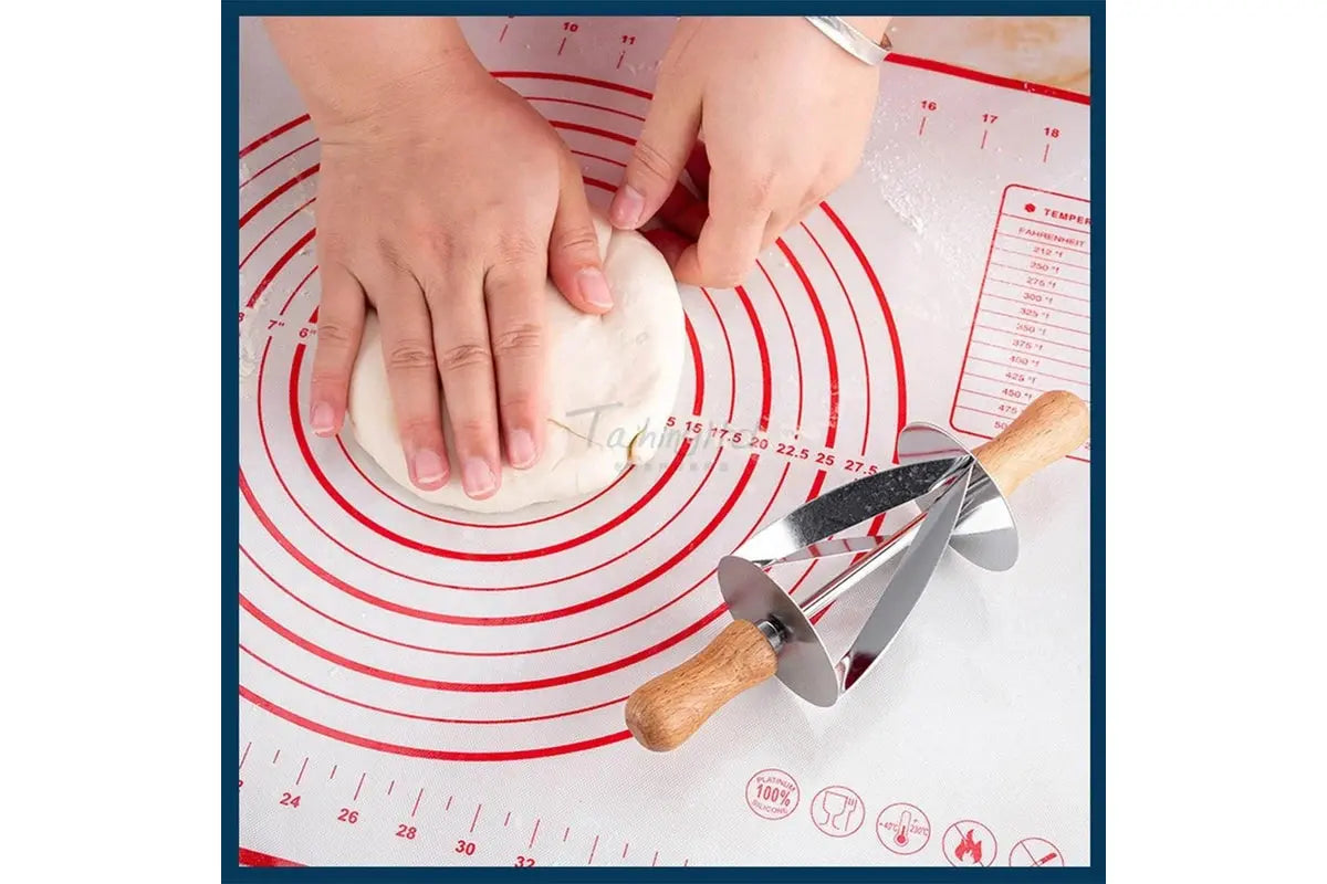 Buy Croissant Roller Cutter Stainless Steel Price Qatar