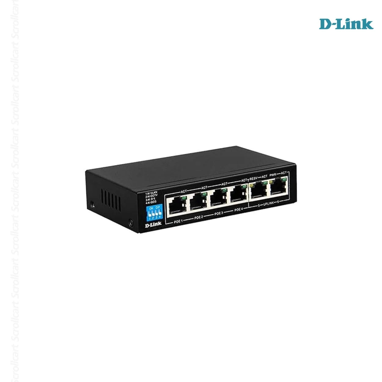 Buy D-Link DES-F1006P-E 6 Port PoE Switch Online Qatar!