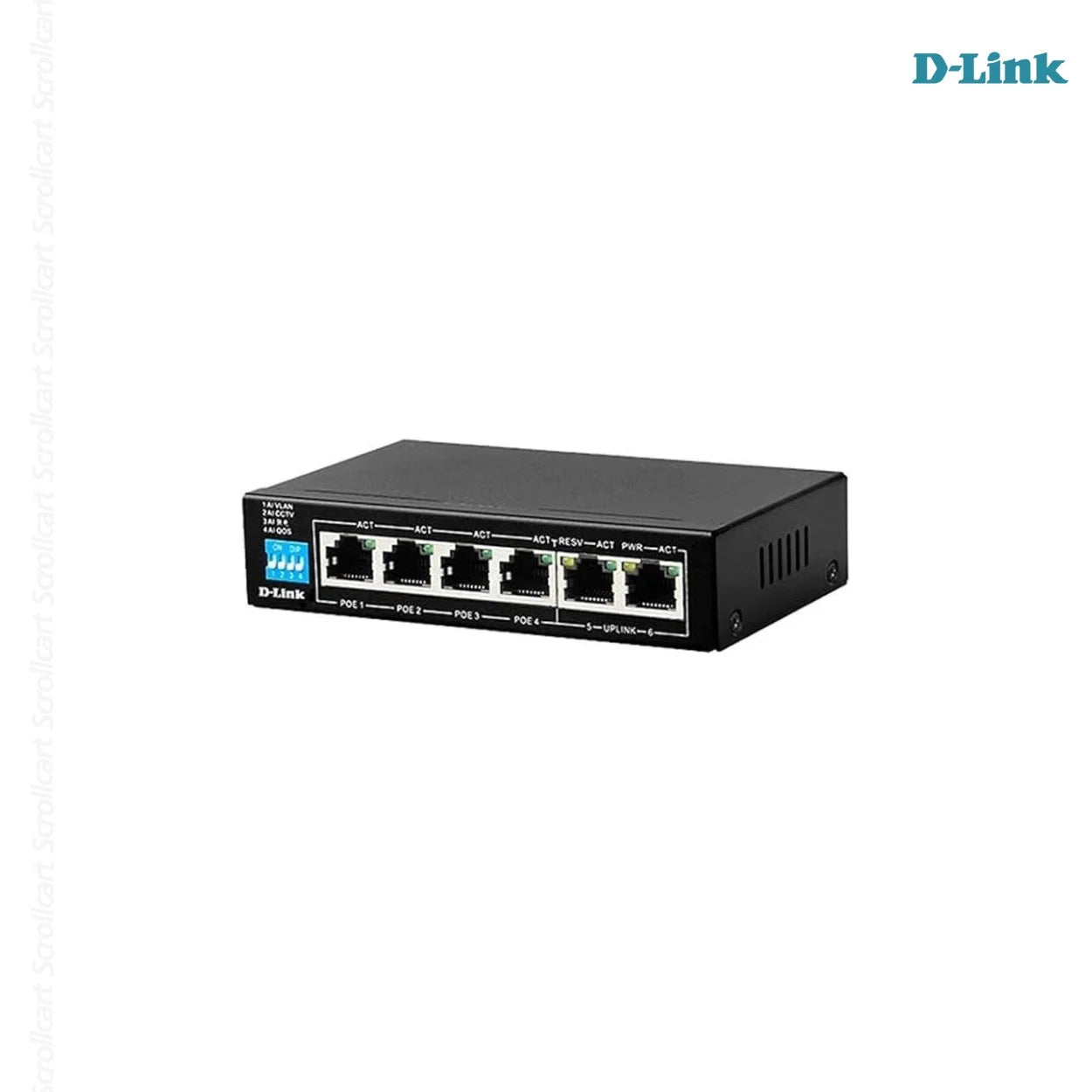 Buy D-Link DES-F1006P-E 6 Port PoE Switch Online Qatar!