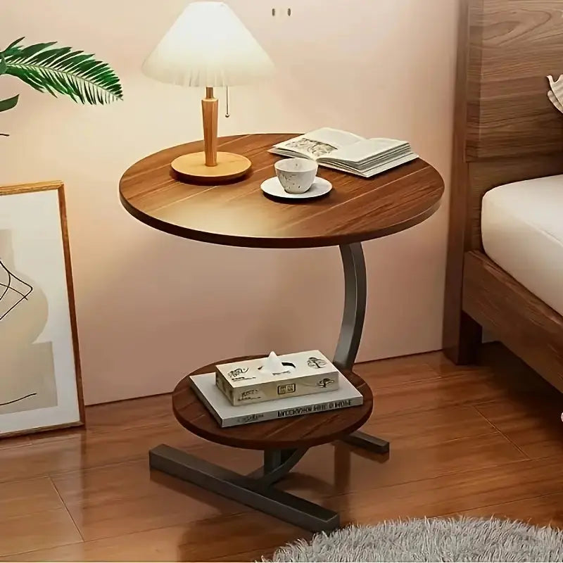 Buy Double Layer Sofa Side Table Price Online in Qatar