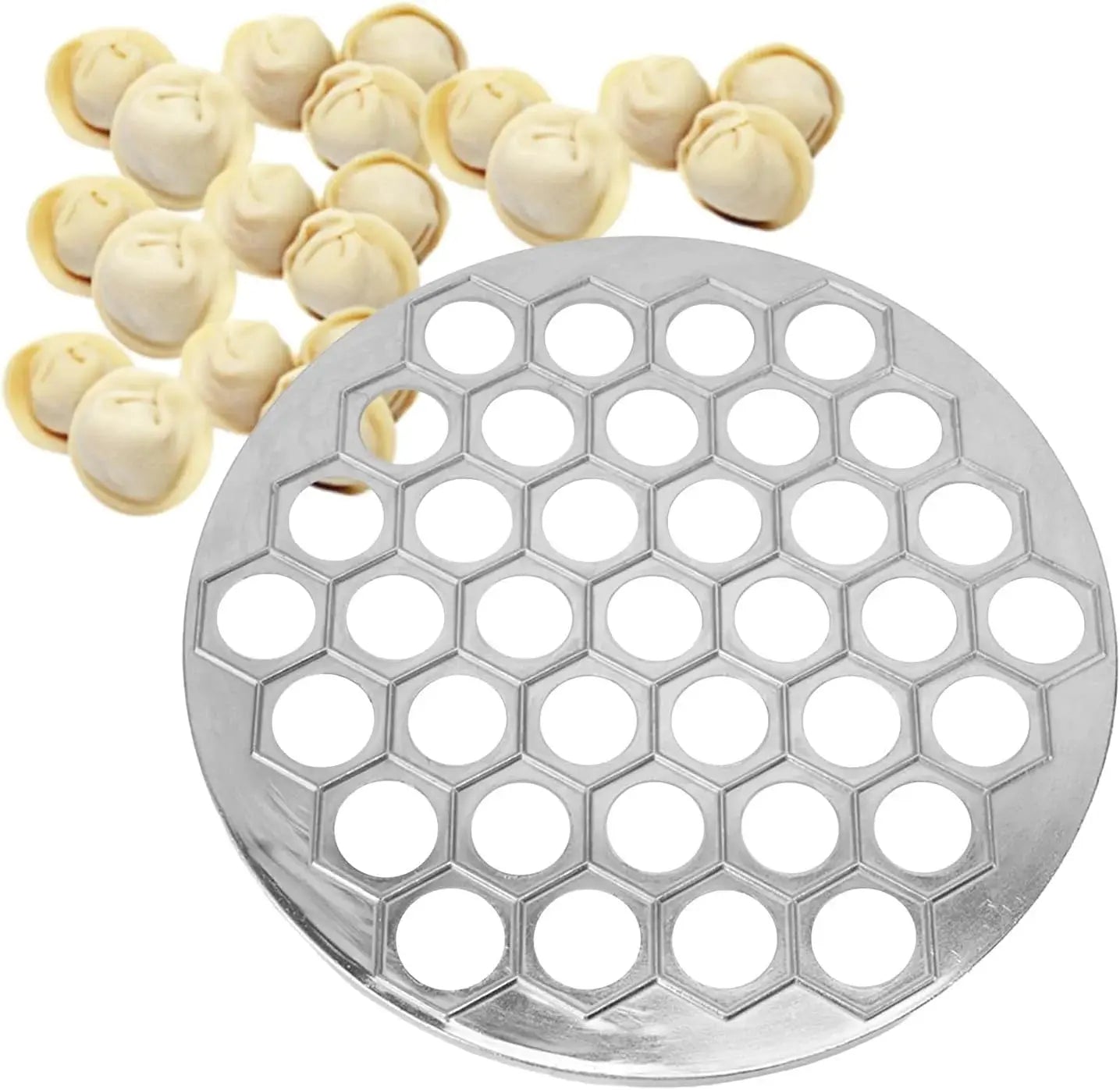 Buy Dumpling Maker Qatar - 37-Hole Mold for Quick Snacks