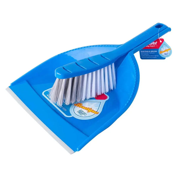 Buy Dustpan & Brush Set – 315mm Pan, 50mm Bristles Qatar