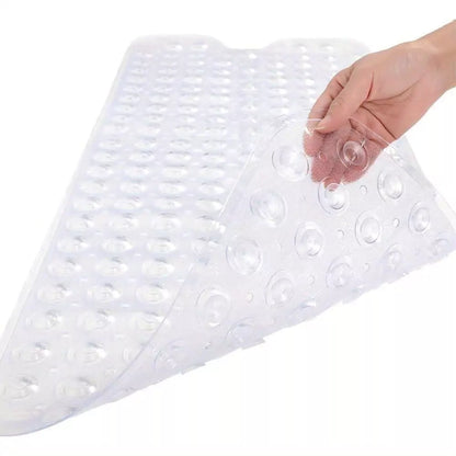 Buy Extra-Long Transparent Non-Slip Bathtub Mat Qatar!