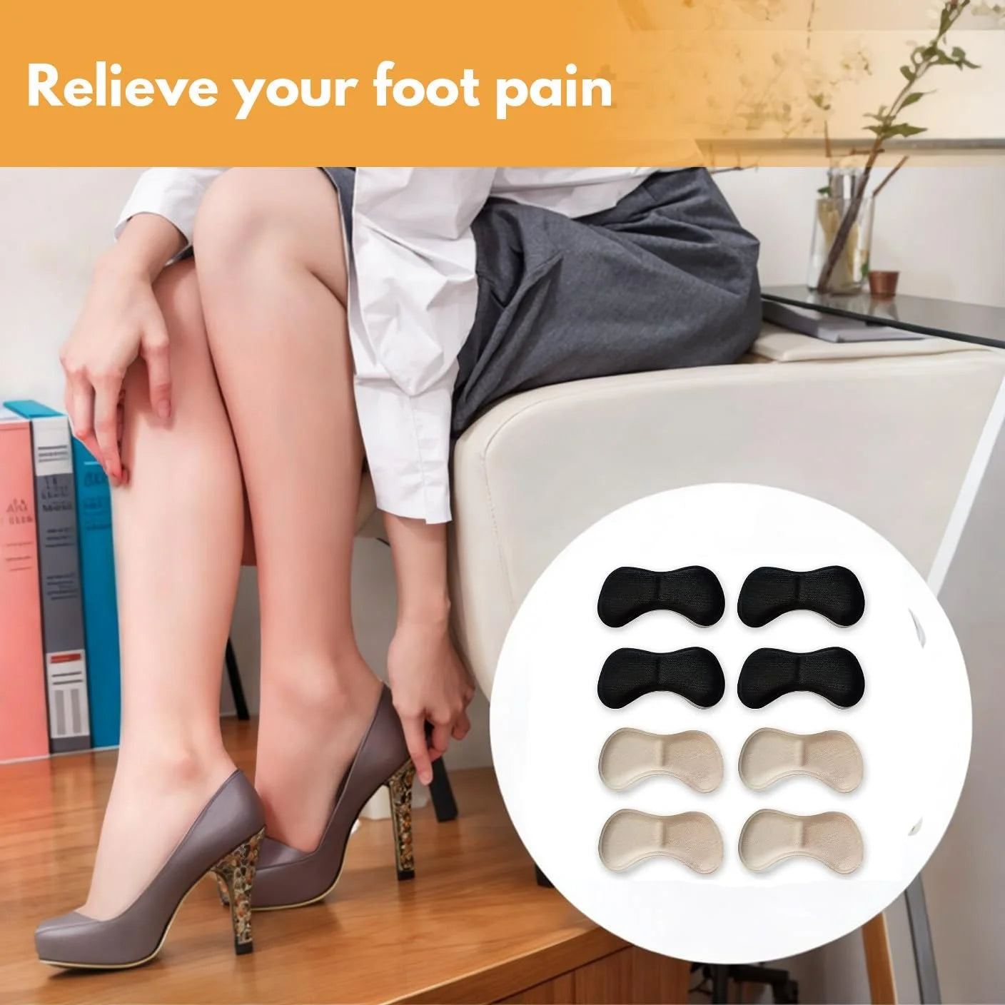 Buy Heel Pads Anti-Slip Cushion – Comfort for High Heels