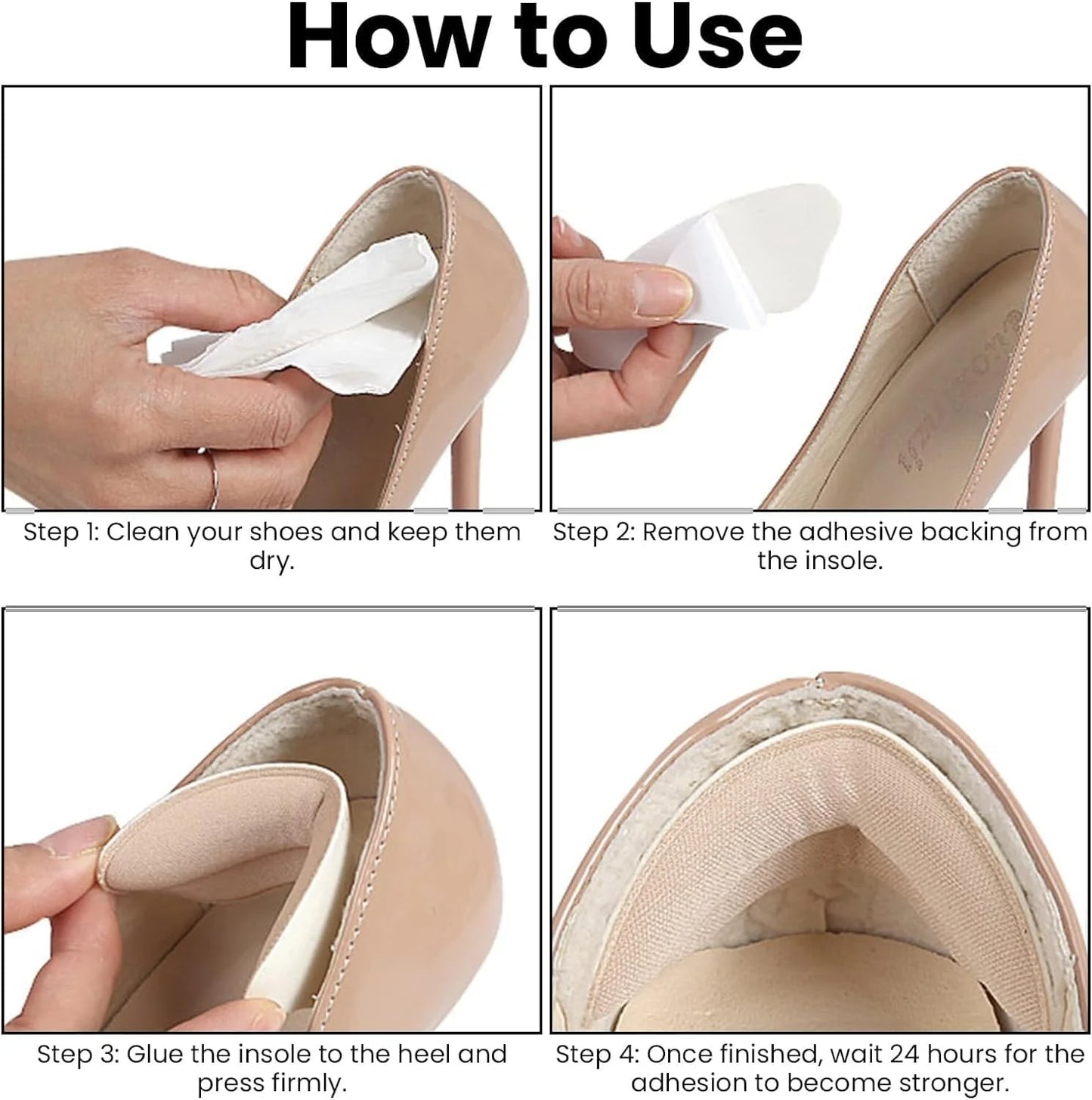 Buy Heel Pads Anti-Slip Cushion – Comfort for High Heels