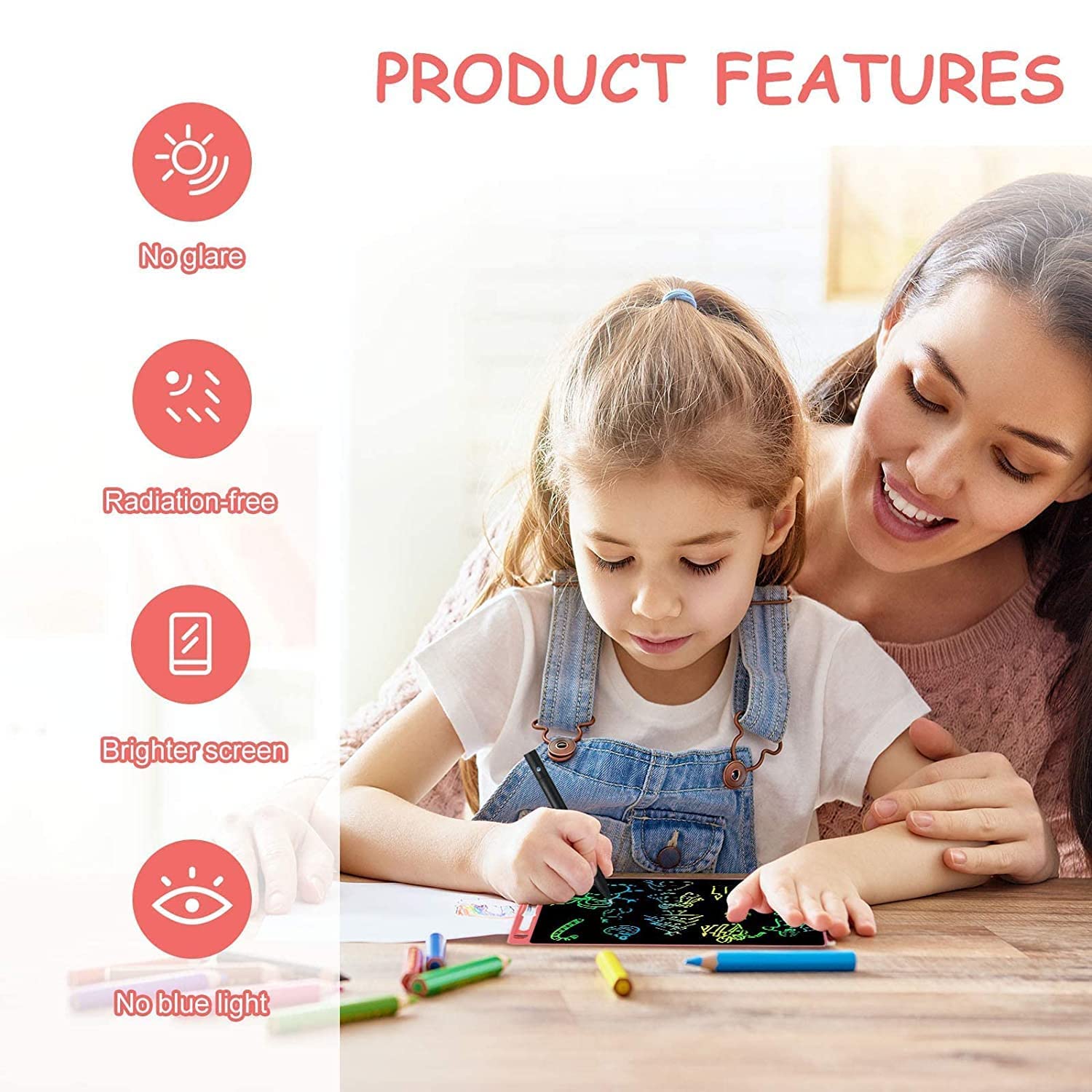 Buy LCD Writing Tablet For Kids  Price online Qatar