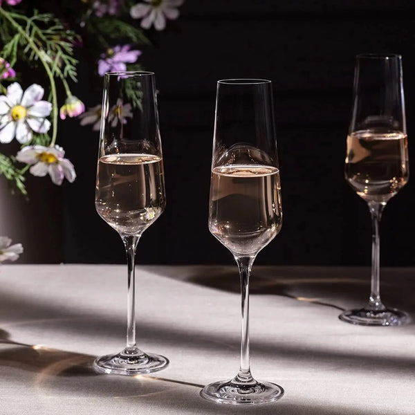 Buy Libbey Brilliance Champagne Flute Glass–220ml Qatar