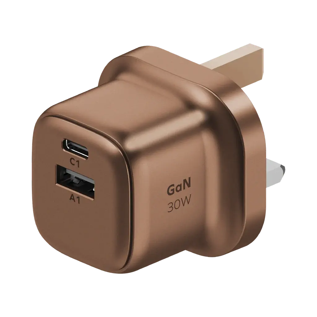 Buy MOMAX 1-Charge GaN 30W 2-Port Charger in Qatar | fast charging
