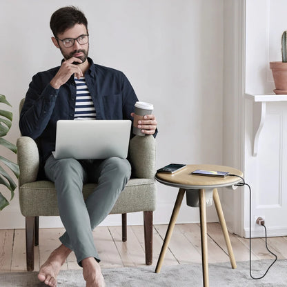 Buy MOMAX Coffee Table with Wireless Speaker Qatar