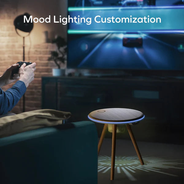 Buy MOMAX Coffee Table with Wireless Speaker Qatar