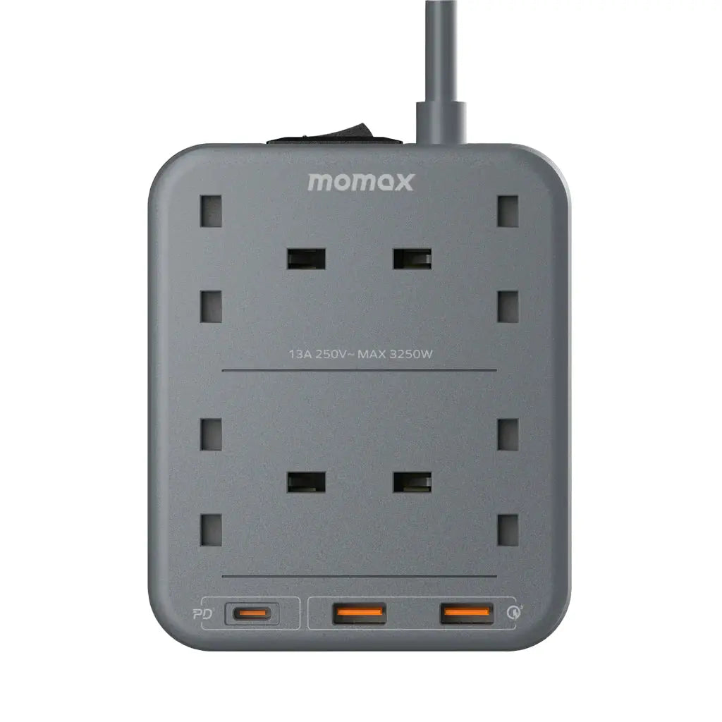 Buy MOMAX ONEPLUG 4 Outlet Power Strip with USB in Qatar