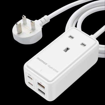 Buy MOMAX ONEPLUG 65W GAN Extension Cord | Fast Charging