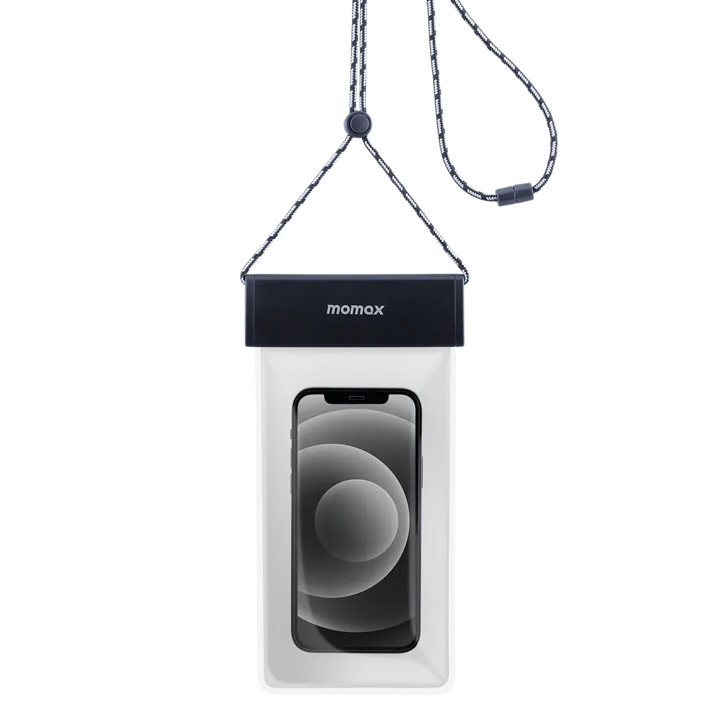 Buy MOMAX Waterproof Phone Pouch with Neck Strap Qatar