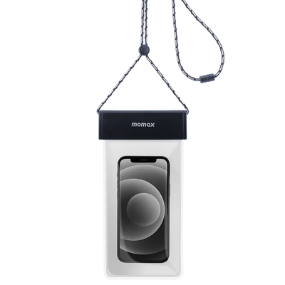 Buy MOMAX Waterproof Phone Pouch with Neck Strap Qatar