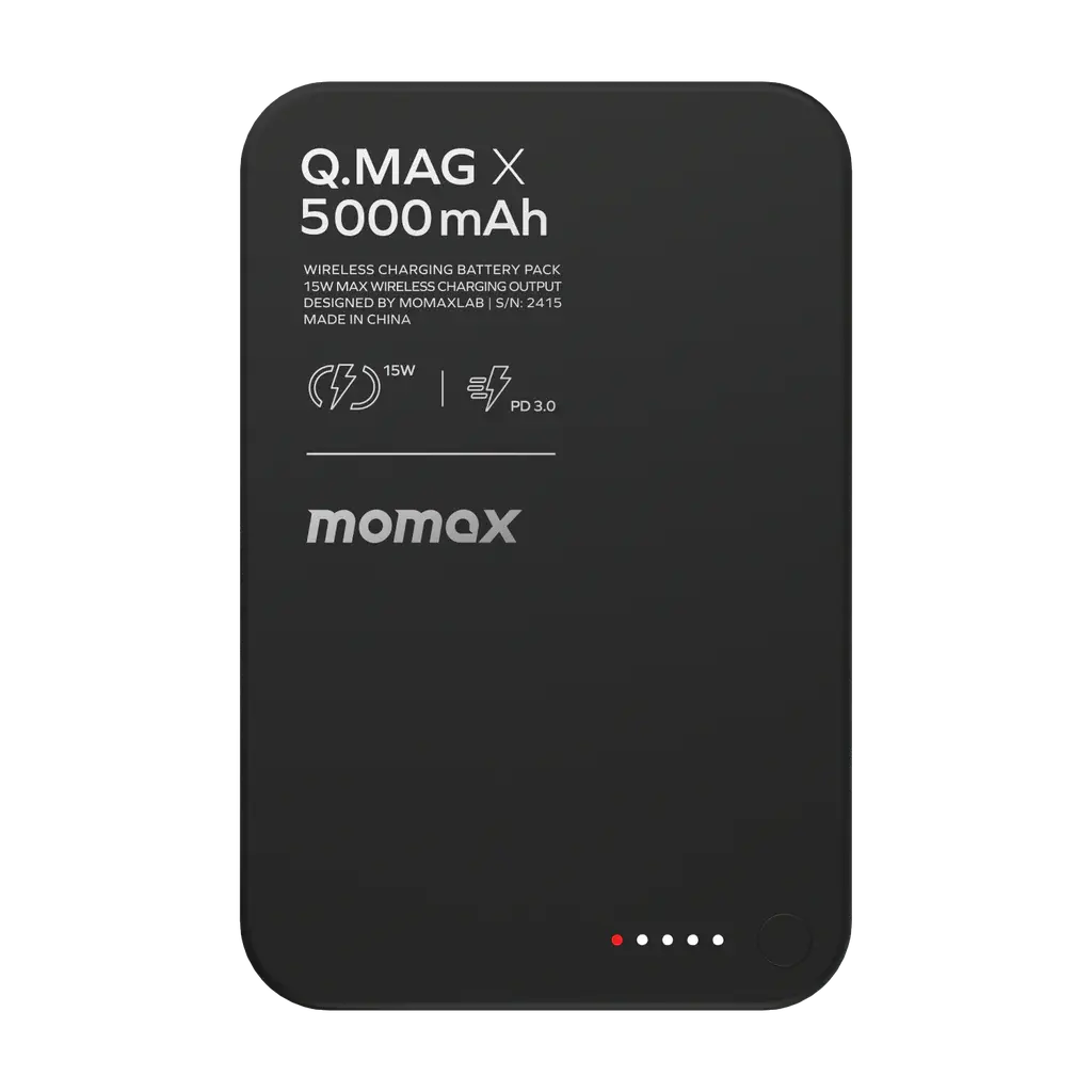 Buy MOMAX Wireless Power Bank 5000mAh Qatar | Fast Charging & Magsafe