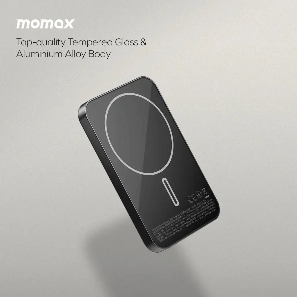 Buy MOMAX Wireless Power Bank 5000mAh Qatar | Fast Charging & Magsafe
