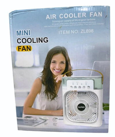 Buy Mini Air Cooler & Humidifier - Portable Fan Qatar