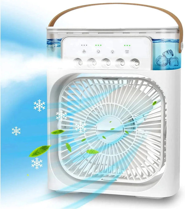 Buy Mini Air Cooler & Humidifier - Portable Fan Qatar