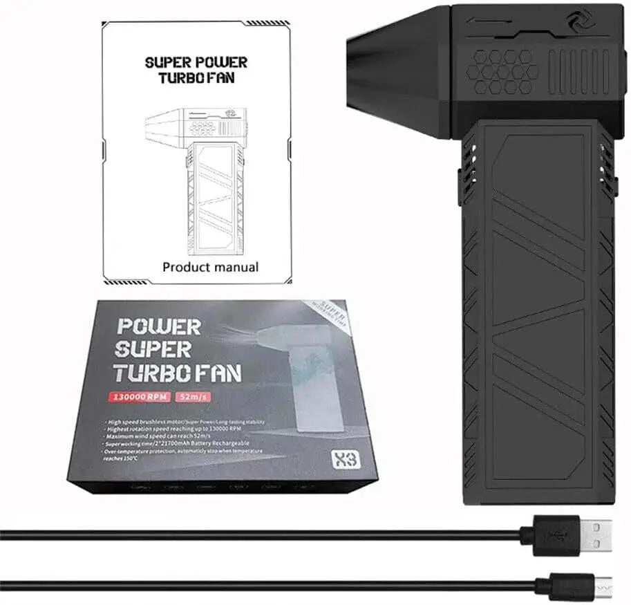 Buy Mini Turbo Jet Pocket Fan Price Online Qatar!