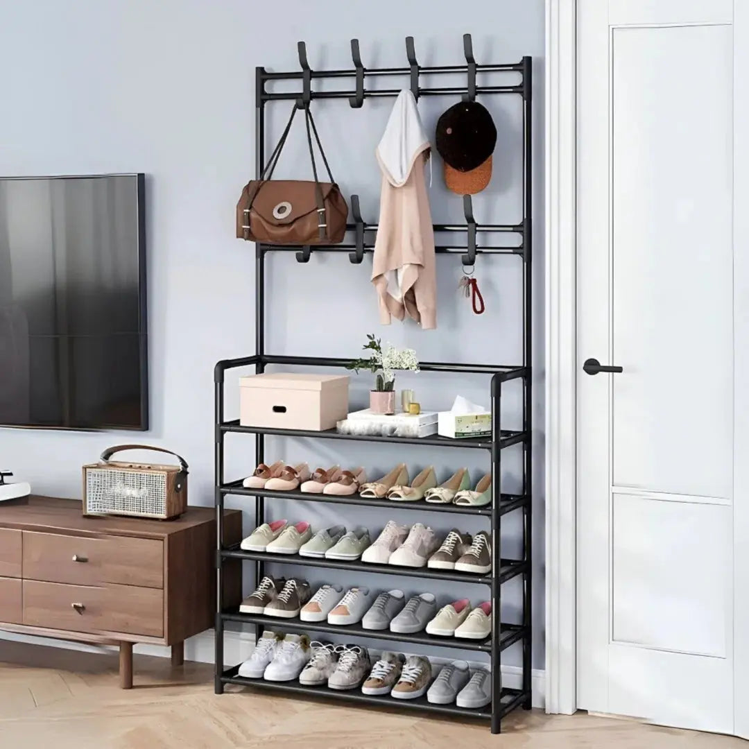 Buy Multi-Function Rack with 5-Tier Shoe Storage 