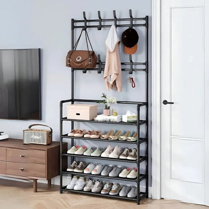 Buy Multi-Function Rack with 5-Tier Shoe Storage 