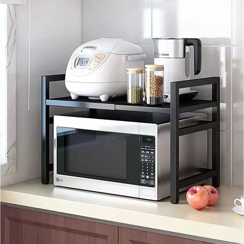 Buy Multi-Layer Micro-Oven Organizer Storage Rack Qatar