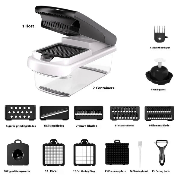 Buy Multifunctional Vegetable Cutter & Slicer Qatar