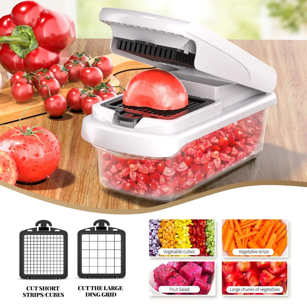 Buy Multifunctional Vegetable Cutter & Slicer Qatar