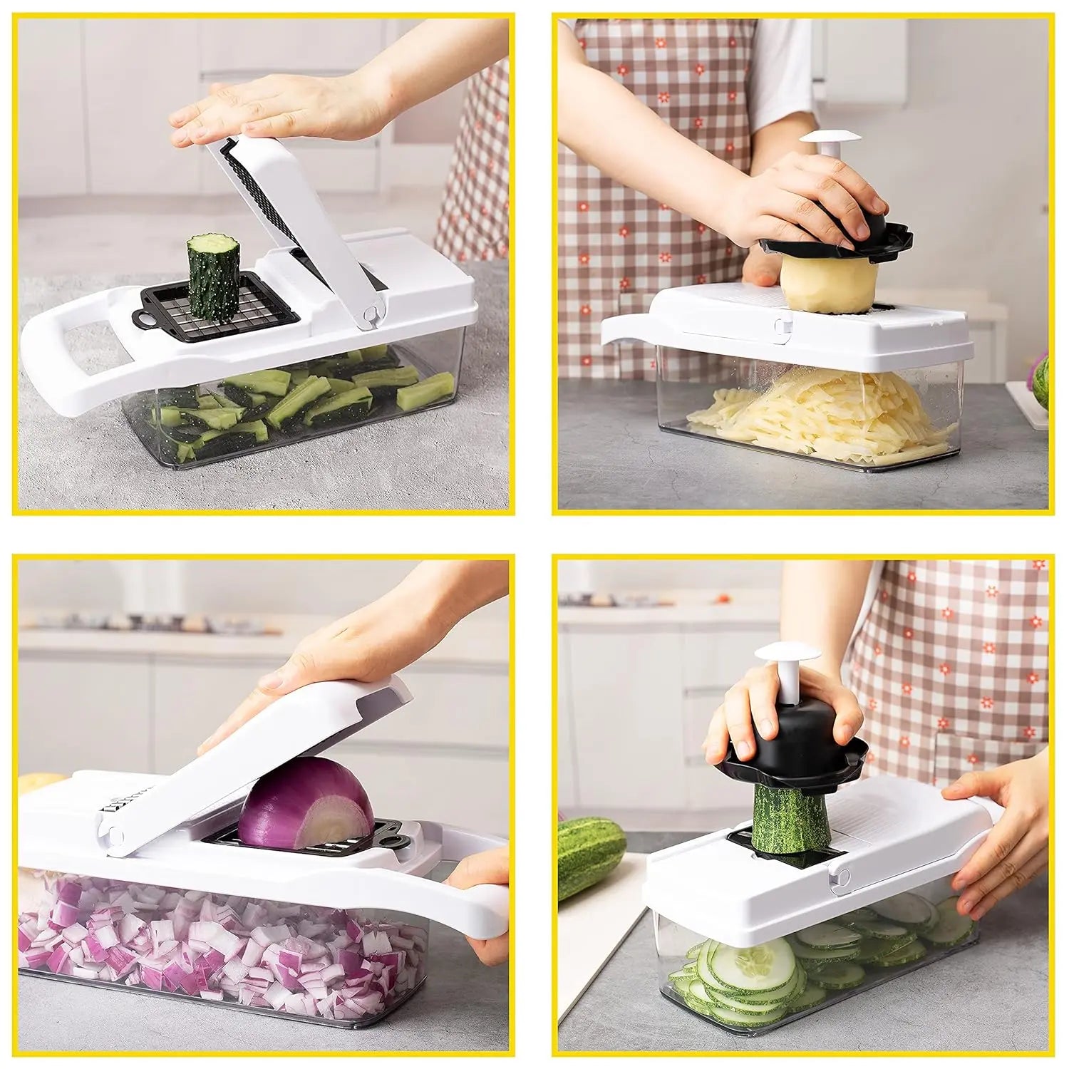 Buy Multifunctional Vegetable Cutter & Slicer Qatar