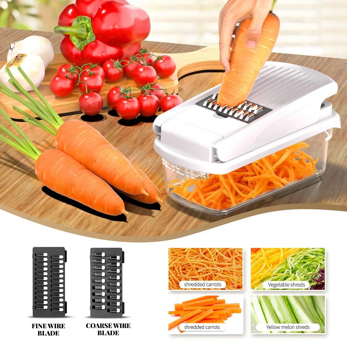 Buy Multifunctional Vegetable Cutter & Slicer Qatar