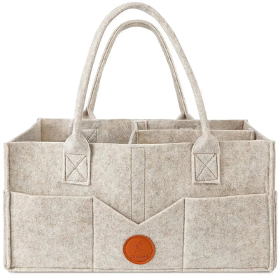 Buy Multipurpose Felt Diaper Caddy Storage bag Qatar 