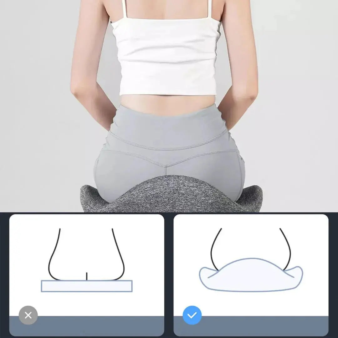 Buy Orthopedic memory foam posture seat cushion Qatar!